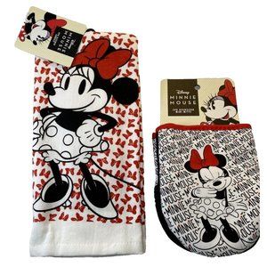 mickey mouse kitchen decor, Oven Gloves And Dish Towels, New